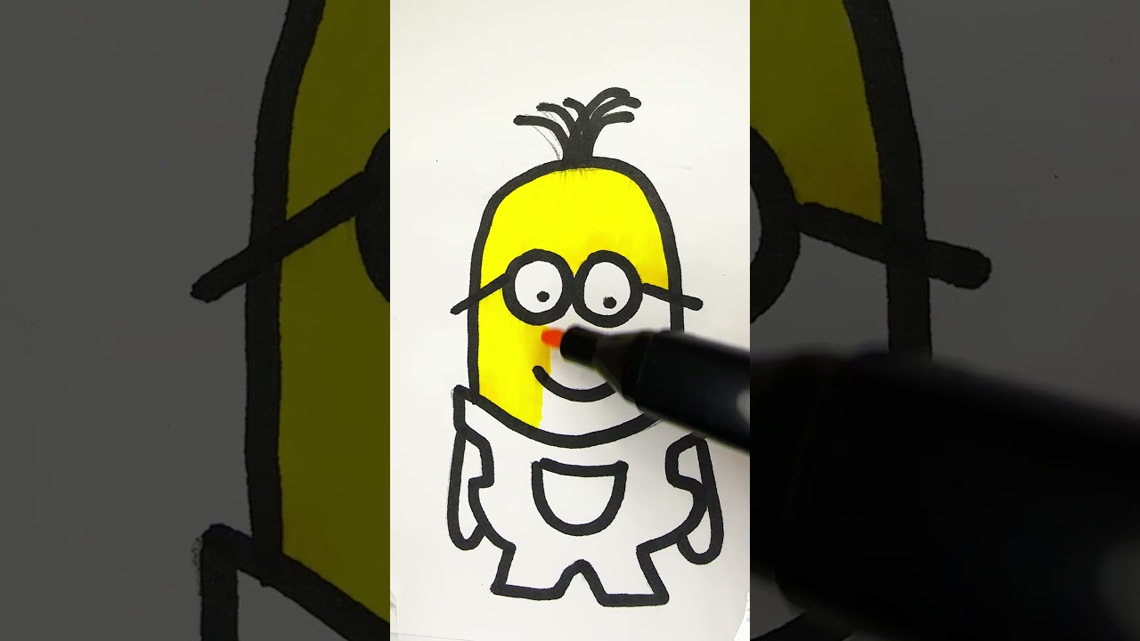 Minion coloring page