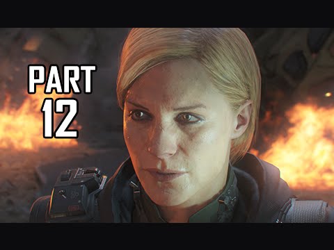 Call of Duty Black Ops 3 Walkthrough Part 12 - Boss Sarah Hall (Let's Play Gameplay Commentary)