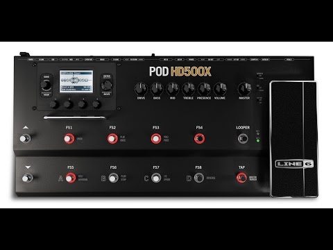 POD HD500X - Line 6 - By Matt Nunes