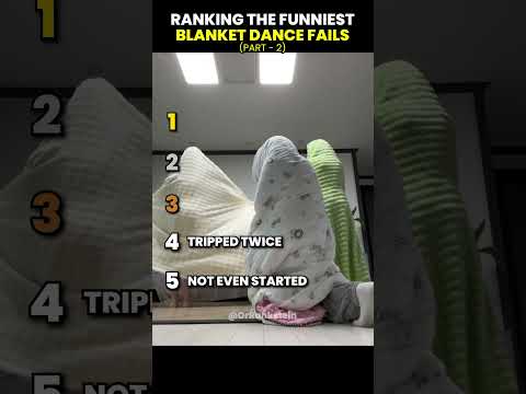Ranking the Funniest Blanket Dance Challenge Fails 😂 (Part 2)