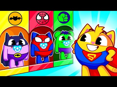 Little Superhero ⚡️🦸🏻 ⚡️Funny Kids Songs & Nursery Rhymes♥️