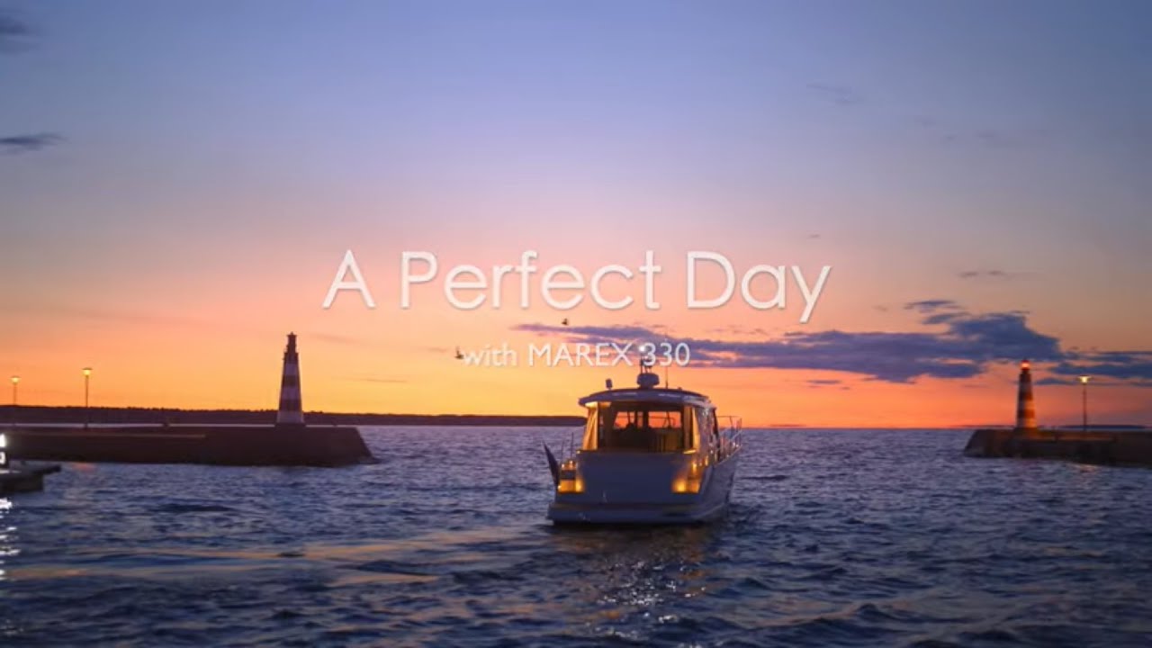 MAREX 330 Scandinavia. A Perfect Day