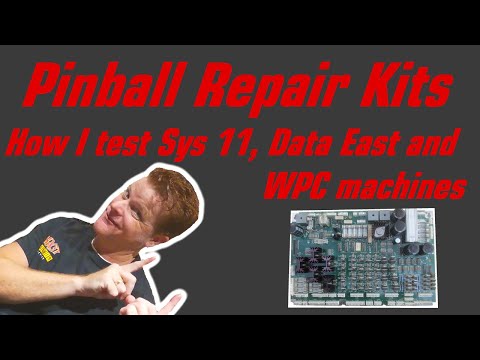 Pinball Repair Equipment - System 11, Data East and WPC
