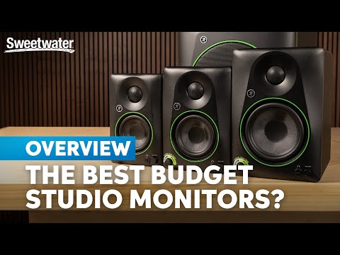 Mackie CR Series Powered Studio Monitors and Subwoofers Overview