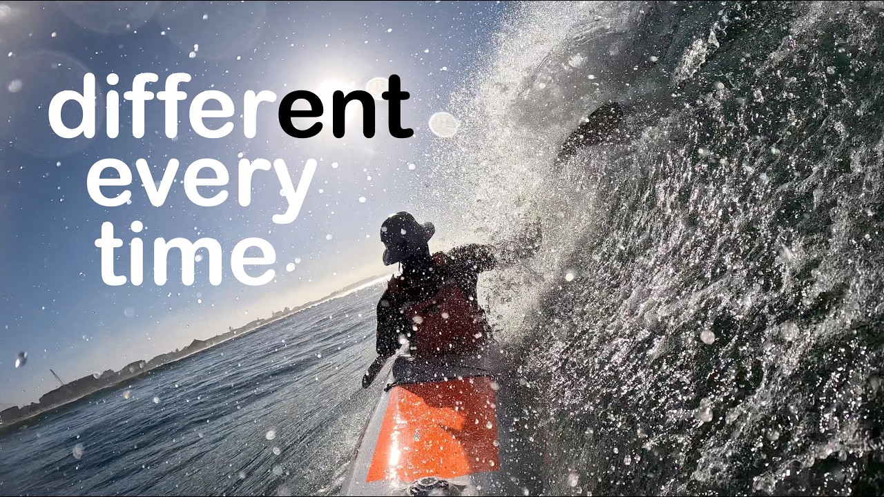 Surfski MOTHER OCEAN Keeping Us Humble