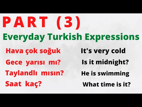 Everyday Turkish Expressions - Part 3 - Improve your Turkish | Language Animated