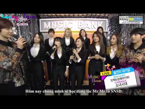 [TaeNyisLove][Vietsub][140307] Girls' Generation's Backstage Interview On Music Bank