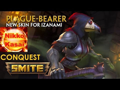 Smite Season 3 Izanami Carry Gameplay  Plague Bearer {1080p 60FPS}
