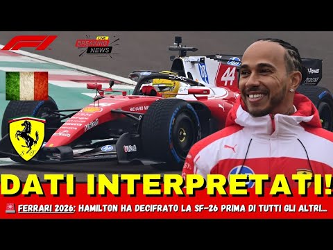 🚨 FERRARI 2026: SF-26 DATA FROM BARCELONA TESTS REVEALED...