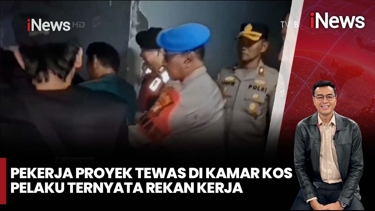 Baru Dua Hari di Proyek, Pekerja di Kembangan Jakbar Tega Habisi Rekannya | iNews Malam (10/10)