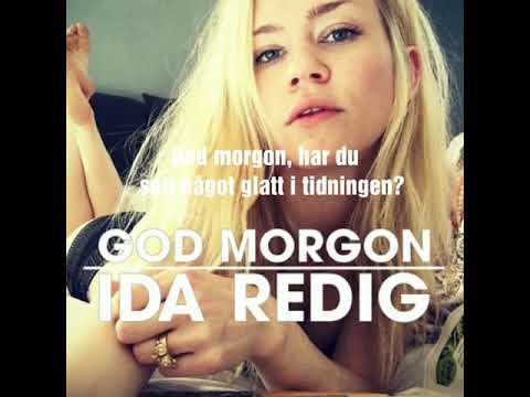 God morgon, Ida Redig (lyrics)