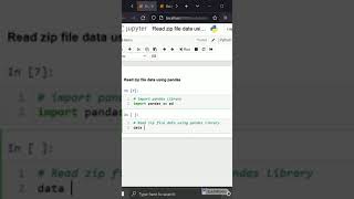 Read zip file data using pandas in Python | Codersarts