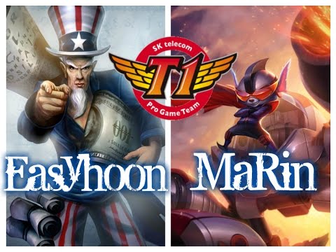SKT T1 Easyhoon RYZE vs SKT T1 MaRin RUMBLE Top Lane - League of Legends Ranked Korean Patch: 5.11
