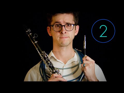 EFX Clarinet Sketches | J.S. Bach, Violin Sonata No.1 [IV. Presto] (Distortion, Octave)