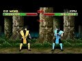 Mortal Kombat 2 M U G E N Scorpion Playthrough