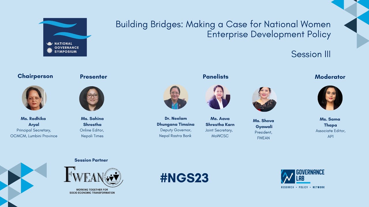 Building Bridges: Making a Case for National Women Enterprise Development Policy