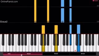 Beyoncé | Sandcastles | Piano Tutorial - Easy Version