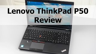 Video thumbnail for Lenovo ThinkPad P50 Review by MobileTechReview