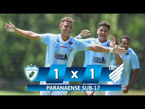 LONDRINA 1 X 1 ATHLETICO - SUB-17