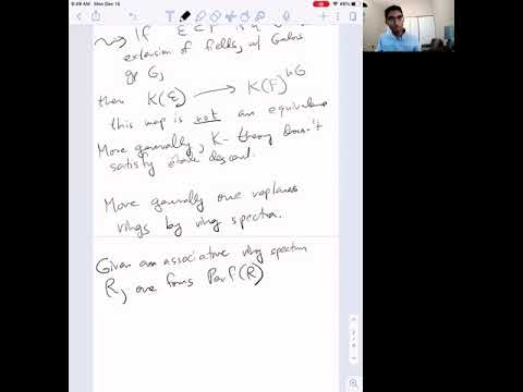 BilTop | Akhil Mathew | Descent and vanishing in algebraic K-theory via group actions