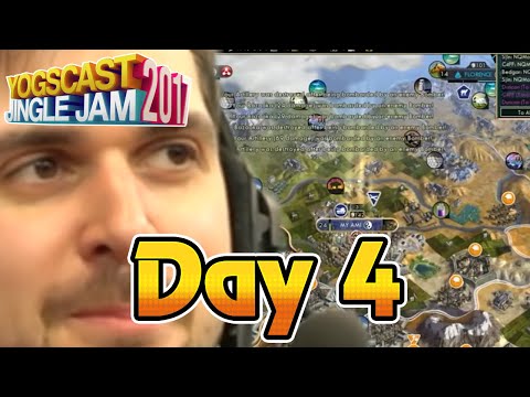 Day 4 - Civilization 5! (Jingle Jam 2017 Highlights!)