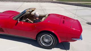 1970 Chevrolet Corvette Convertible Return Drive Video