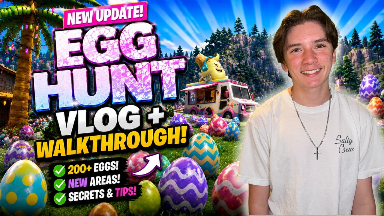 I Explored Fortnite's New 200+ Egg Hunt