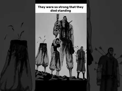 the we're so strong they died while standing #anime #strong #died
