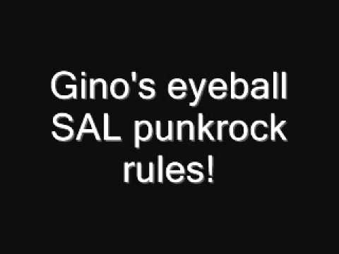 Gino's eyeball: SAL punkrock rules!