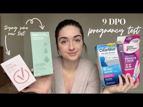 9 DPO Early Pregnancy Test | Proov & Frida Fertility Early Detection | 2024 #infertility