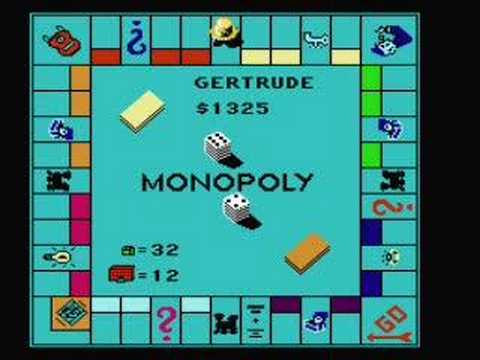 monopoly nes cheats