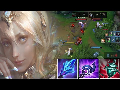 LUX Support GamePlay #6 -  /Vs Pyke Jhin -League Of Legends