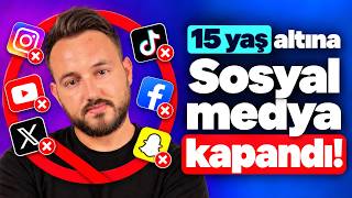 15 Yaş altına Sosyal Medya kapandı! - Şimdi ne olacak?