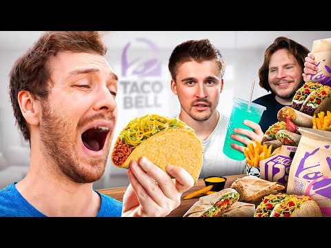 Eating EVERY Horrible Taco Bell Item with Ludwig and PremierTwo