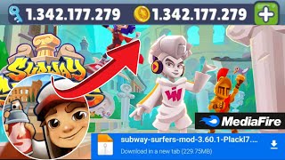 SUBWAY SURFERS MOD APK DINHEIRO INFINITO VERSÃO 3.60.1 ATUALIZADO 2026