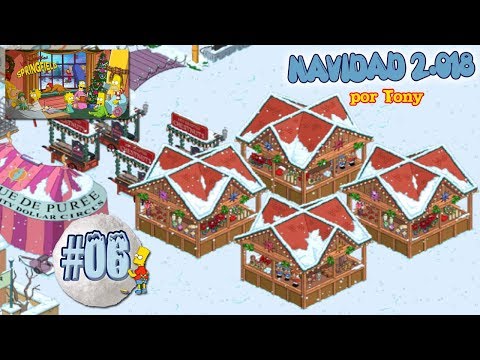 Los Simpson Springfield "Navidad'18: Capítulo 6 - Los puestos de la feria" por Tony
