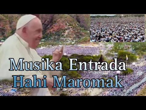 Hahi Maromak Entrada Misa Tasitolu Paus Francisco
