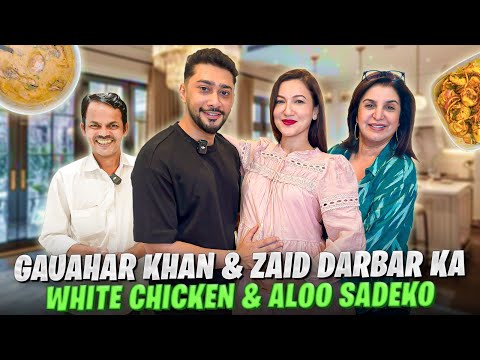 Gauahar Khan & Zaid Darbar Ke Saath Home Tour, Cooking Masti & Dilip ka Gym Fun! @FarahKhanK
