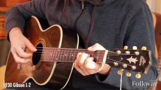 Video thumbnail for Folkway Music - 1930 Gibson L-2 by Folkway Music