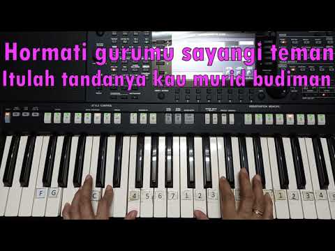 PERGI BELAJAR -Karaoke keyboard-