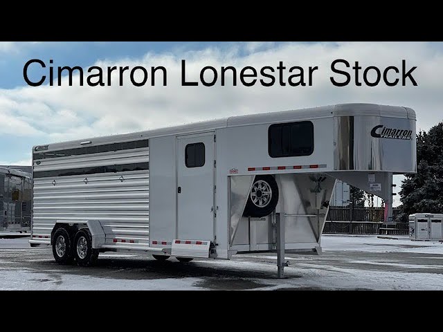 A preview image of the linked video showcasing 2023 Cimarron Lonestar Stock