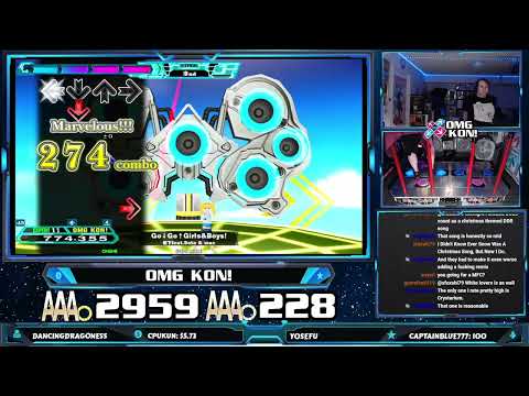 OMG KON! | Go↓Go↑Girls&Boys! (S-EXPERT 11) PFC AAA 999,990 [DDR A20 PLUS]