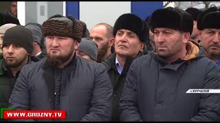 Рамзан Кадыров и Юрий Зайцев запустили подстанцию «Курчалой 110»