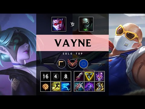 Vayne Top vs Urgot - EUW Grandmaster Patch 25.14