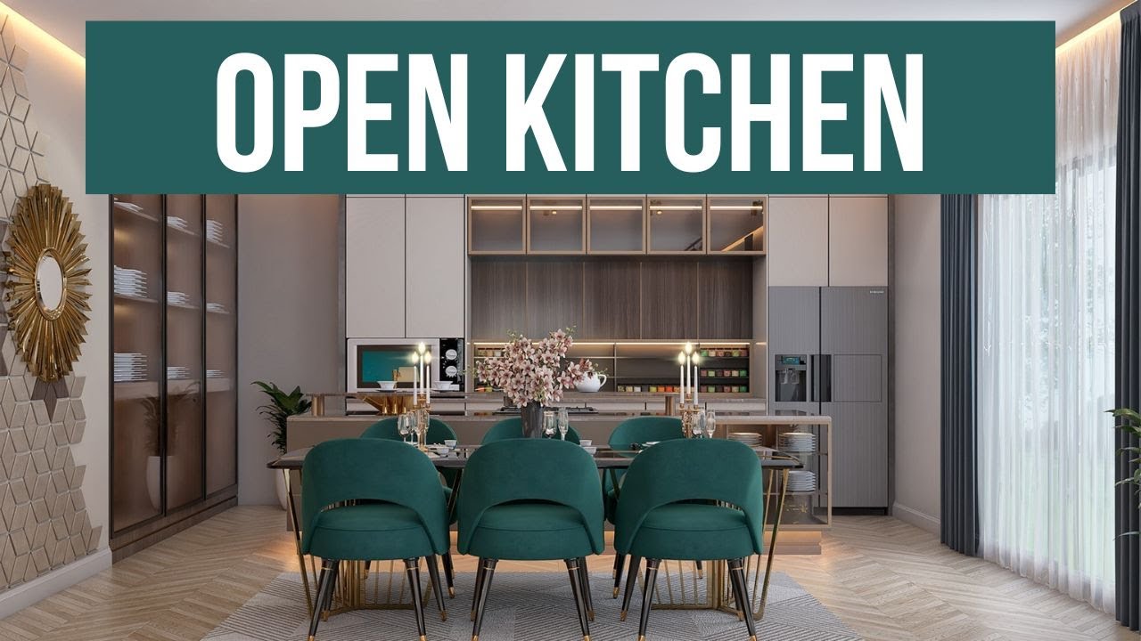 Seamless Living: Open Kitchen Design with Living Room Integration