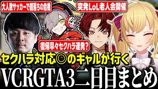 - 【#VCRGTA3】総集編!VCRGTA2日目【にじさんじ/鷹宮リオン・k4sen・だるまいずごっど・ローレンイロアス・柊ツルギ・ボドカ・魔界ノりりむ・ファン太・ありさか・おじじ・うるか】