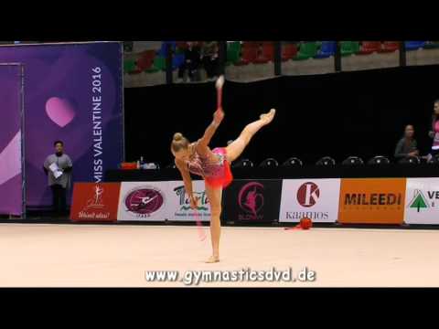 Sofia Emelianov (FIN) - Junior 13 - Miss Valentine Cup Tartu 2016