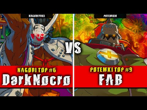 GGST | DarkNecro (Nagoriyuki) VS FAB (Potemkin) | Guilty Gear Strive High level gameplay