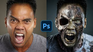 NEW Photoshop AI Tool Makes Zombie Edits Scary Real