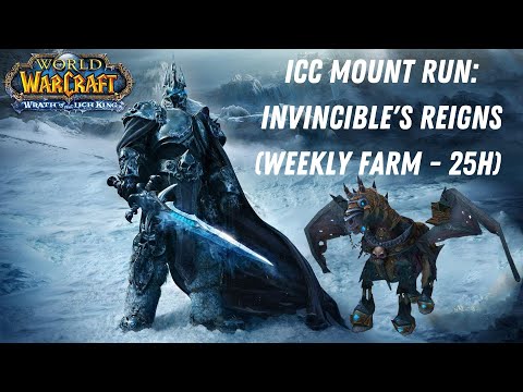 World of Warcraft: Invincible's Reigns Mount Run Guide, 25-man Heroic